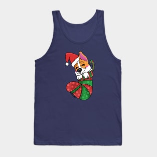 Stocking Stuffer Corgi Puppy Tank Top